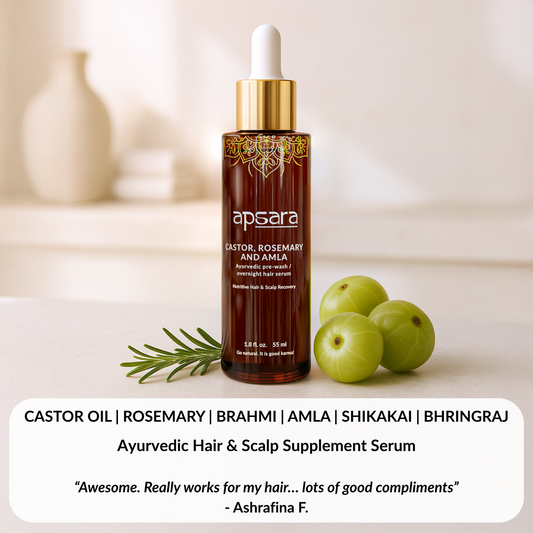Castor, Rosemary, Amla Nutritive Hair Serum