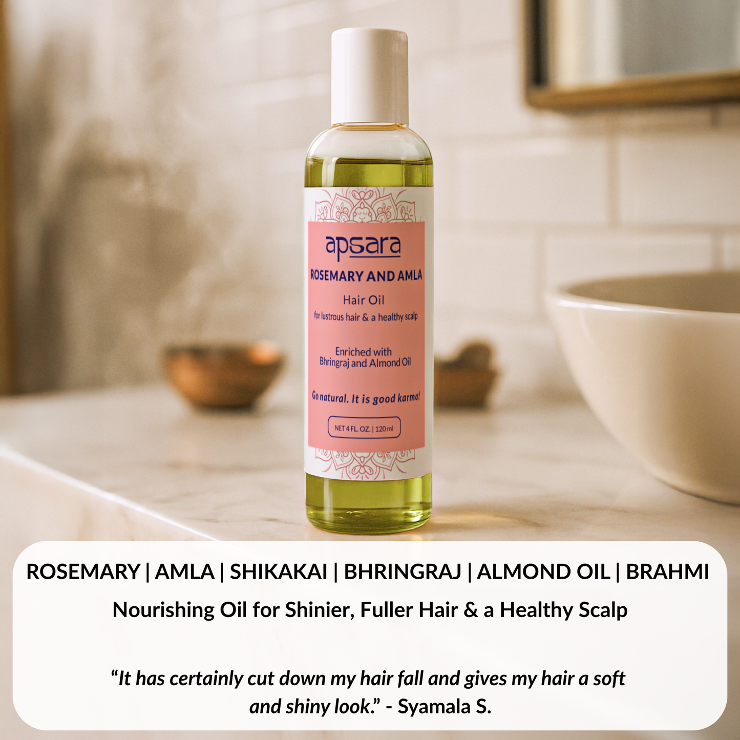 Rosemary & Amla Hair Oil
