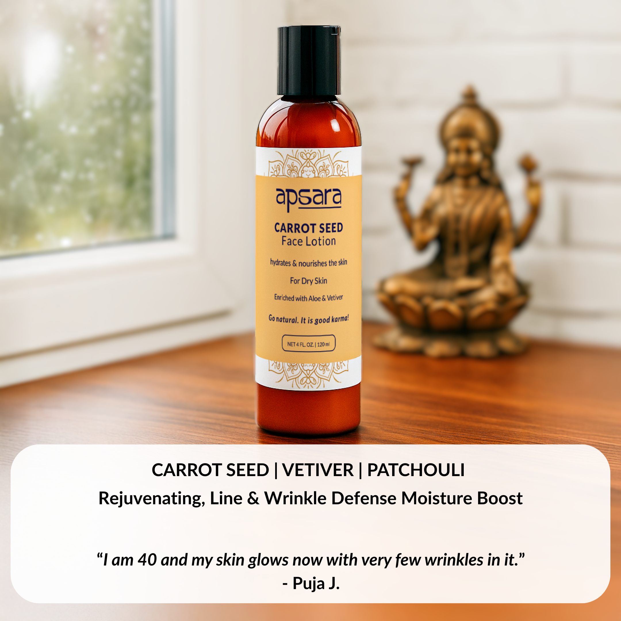 Carrot Seed Face Lotion