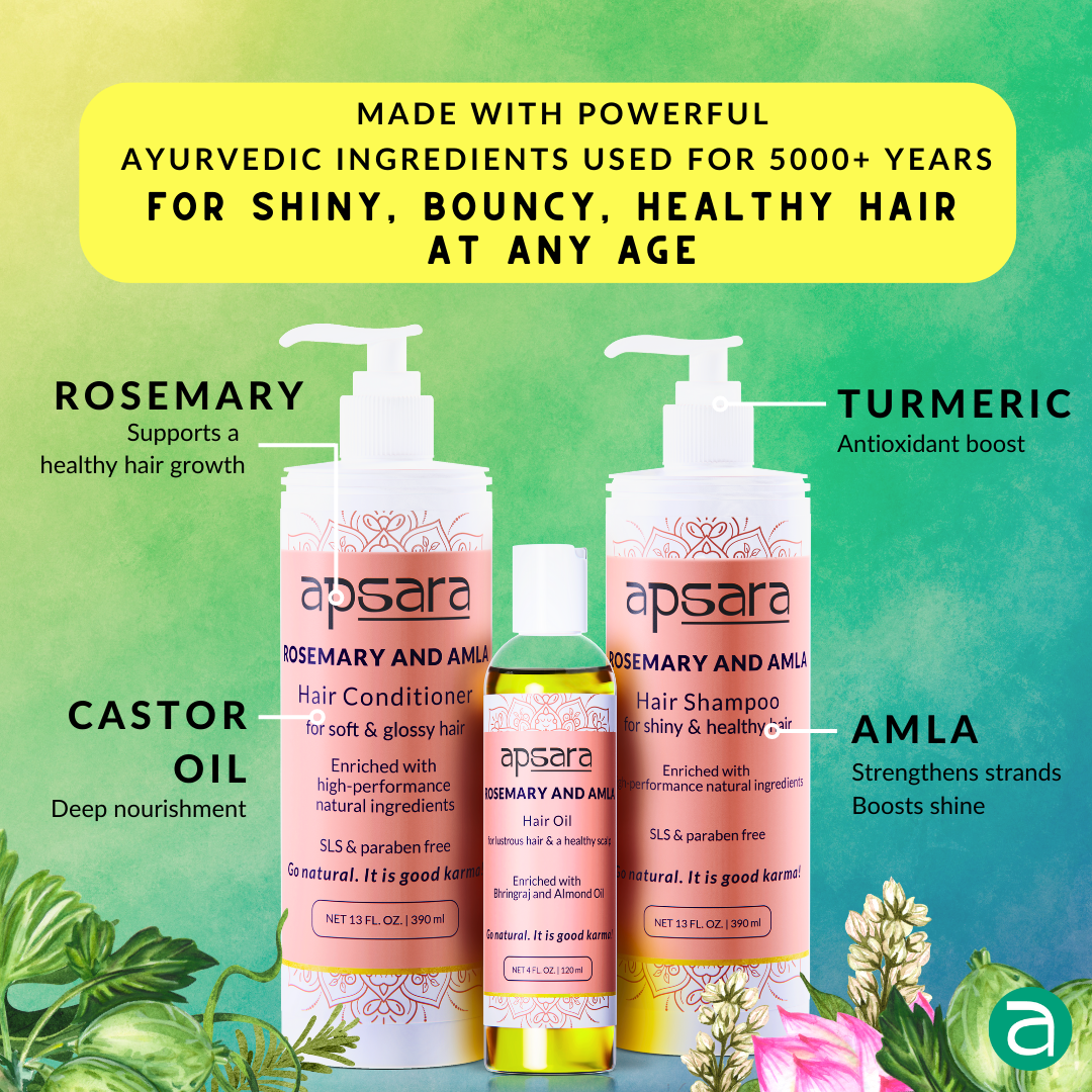 Natural Hair Care Products - Buy Ayurvedic Hair Care Set Online