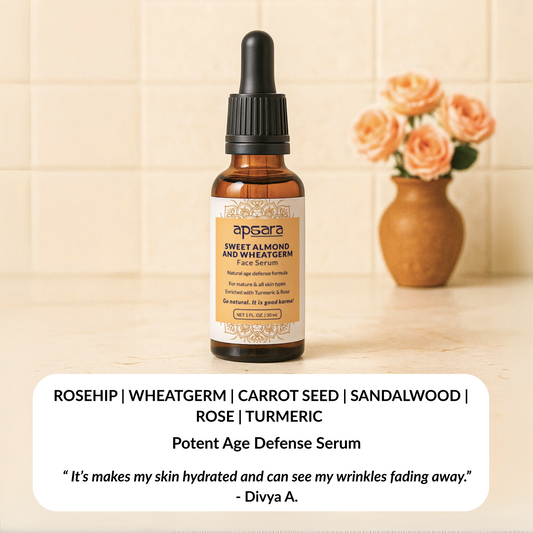 Sweet Almond And Wheatgerm Facial Serum
