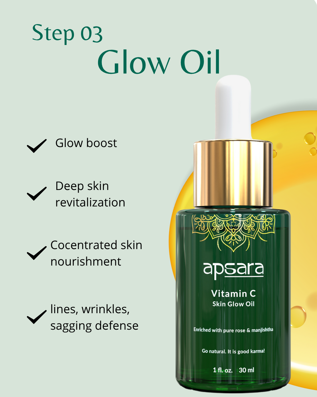 Vitamin C Ayurvedic Skin Glow Daily Ritual Set