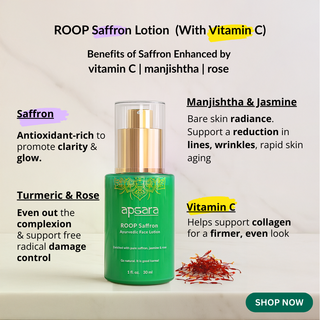 ROOP Saffron Lotion (with vitamin C)
