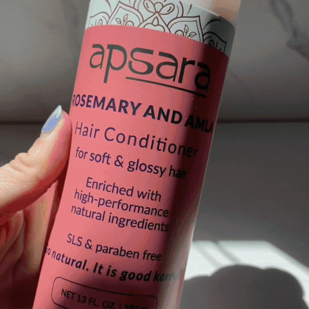 Condition, leave on for 3-5 minutes & wash off while gently detangling your hair