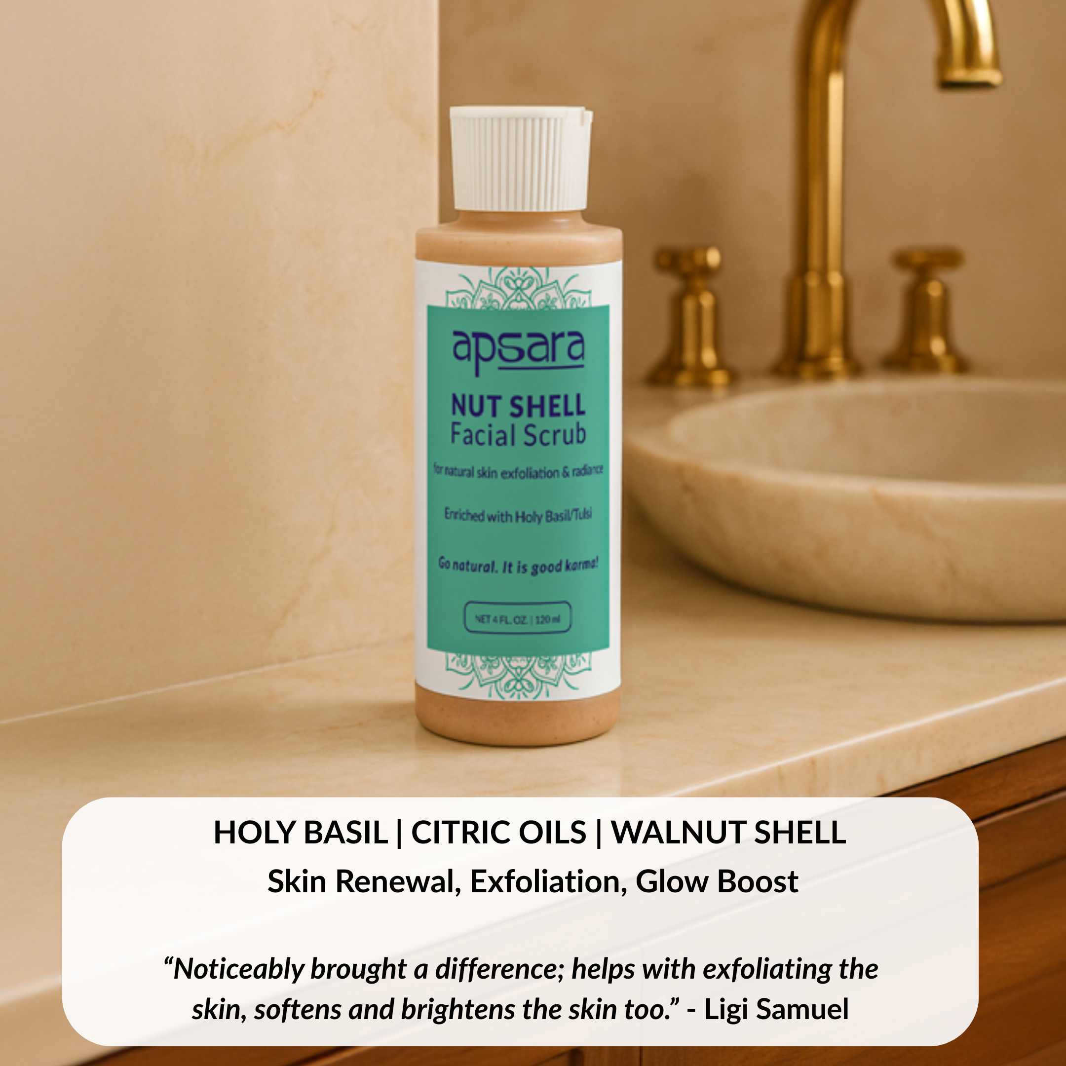 Nut Shell Facial Scrub