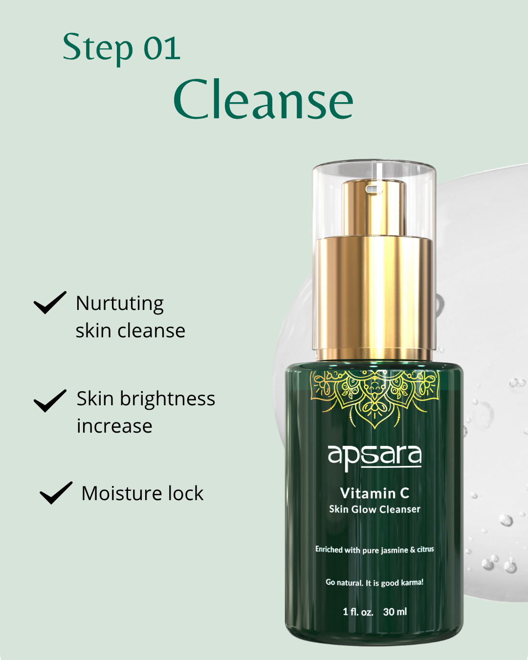 Vitamin C Ayurvedic Skin Glow Daily Ritual Set