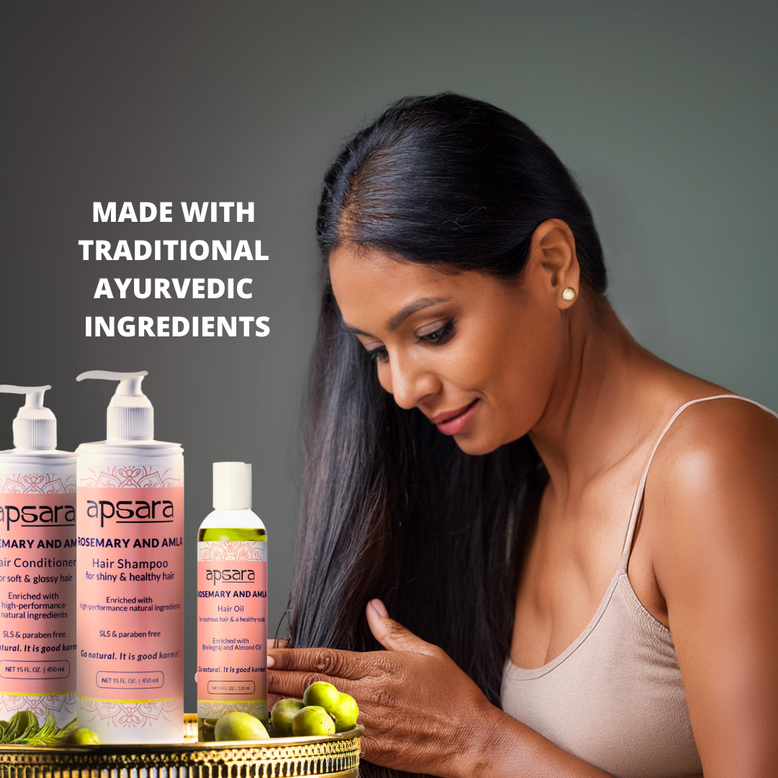 Rosemary & Amla Complete 3-Step Hair Care Set