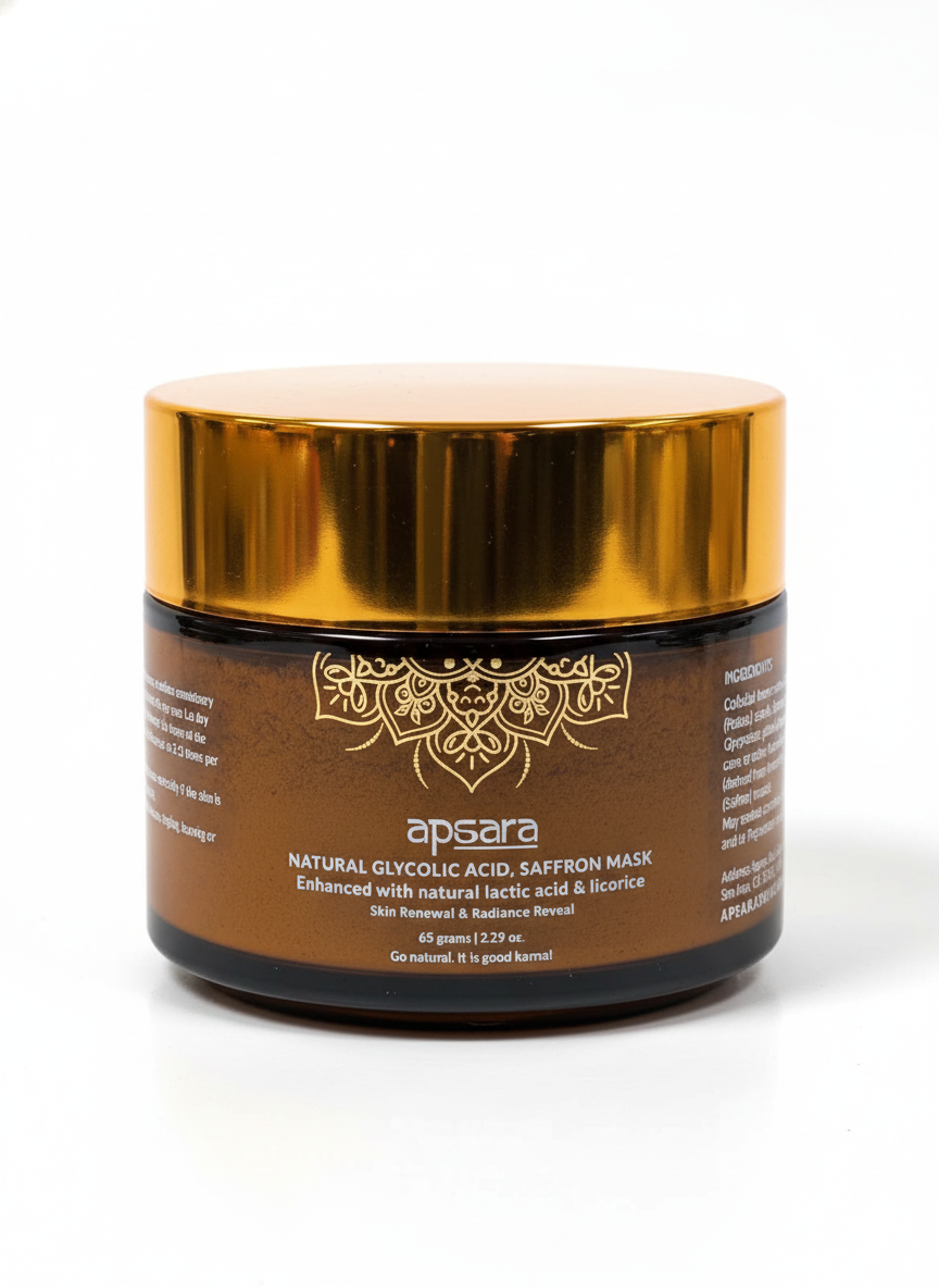 Glycolic Acid, Saffron, Lactic Acid Radiance Mask & Daily Glow Serum Duo