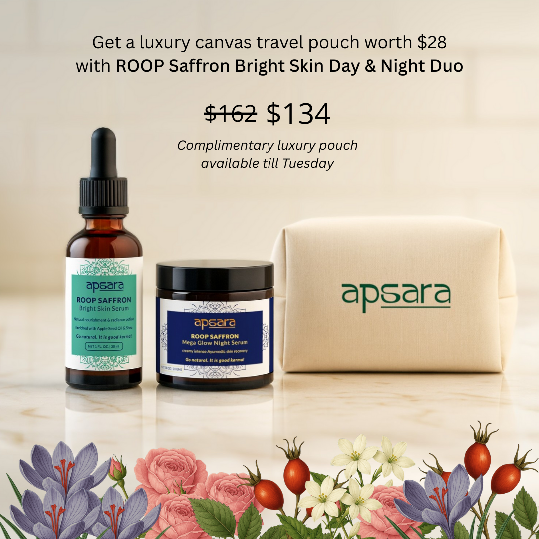 Roop Saffron Day + Night Combo (PLUS GET A LUXURY POUCH ON US TILL TUESDAY)