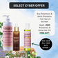 The hair rescue & shine  duo + free $30 bestseller hair oil cyber offer