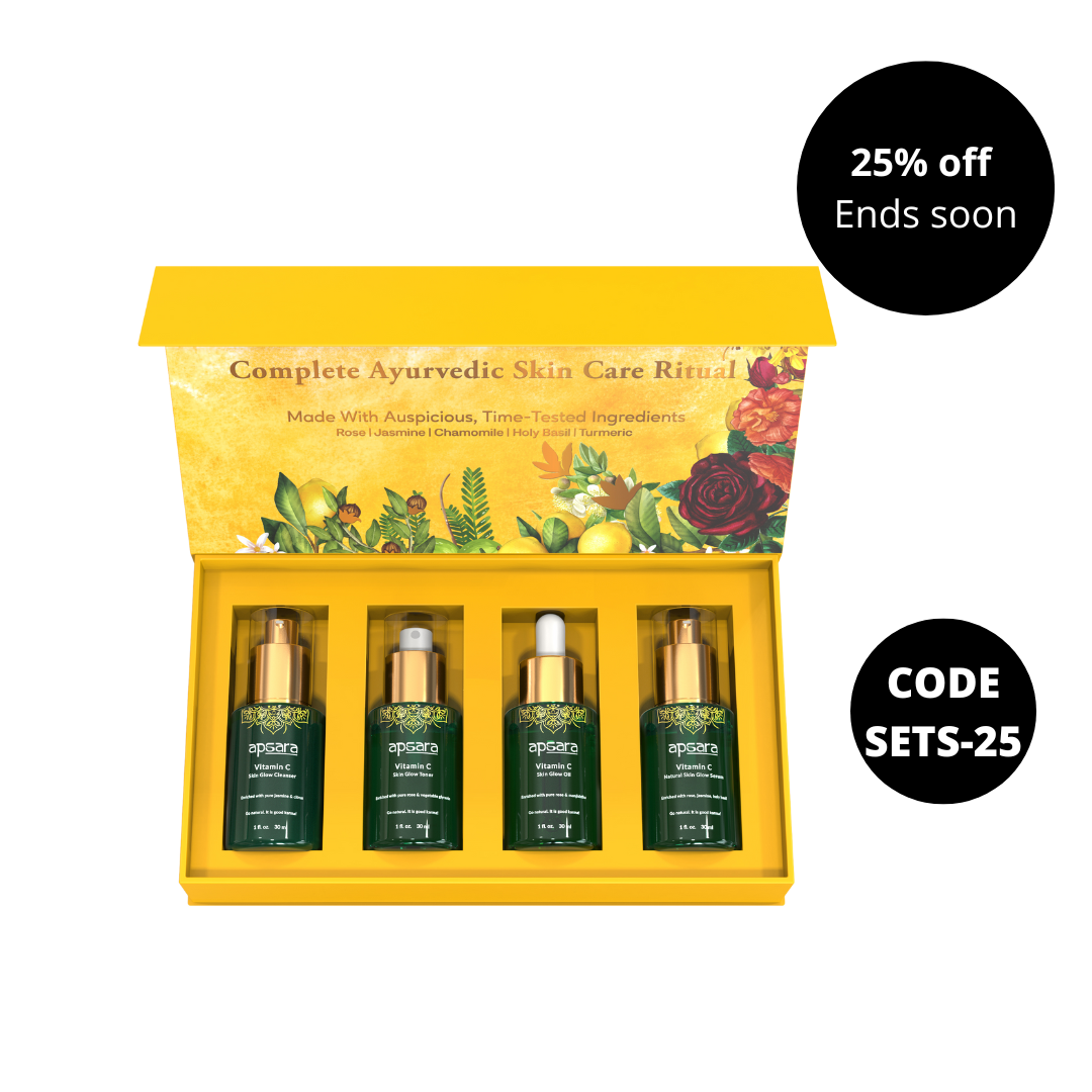 Vitamin C Ayurvedic Skin Glow Daily Ritual Set