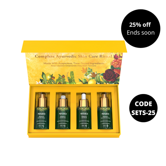 Vitamin C Ayurvedic Skin Glow Daily Ritual Set