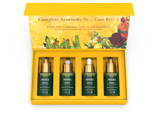 Vitamin C Ayurvedic Skin Glow Daily Ritual Set