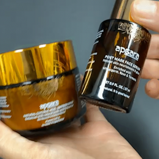 Glycolic Acid, Saffron, Lactic Acid Radiance Mask & Daily Glow Serum Duo