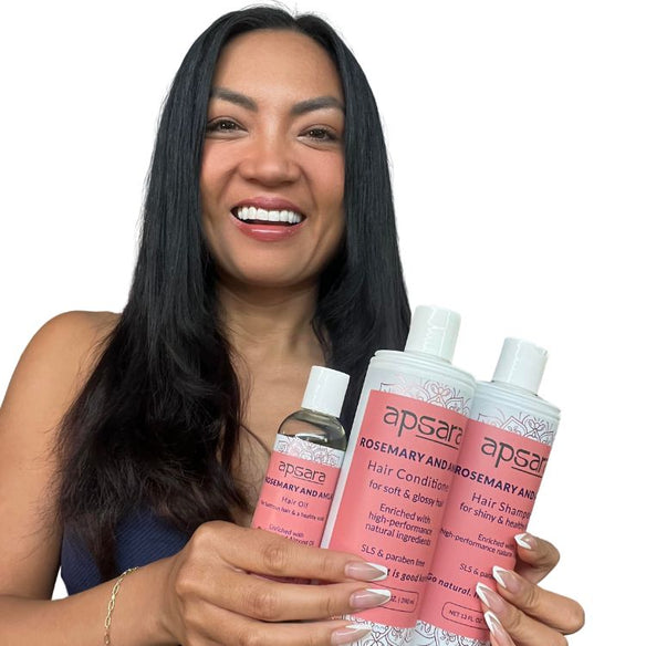 Apsara Natural Hair Care Routine