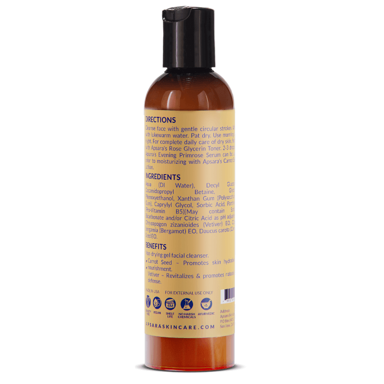 Root of Vetiver Herbal Facial Cleanser