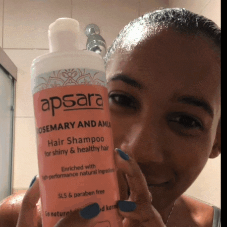 Apsara Natural Hair Care Routine
